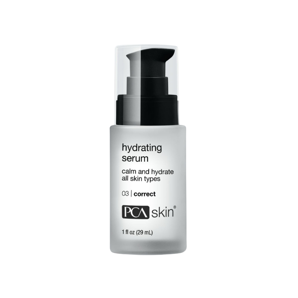 bottle of hydration serum